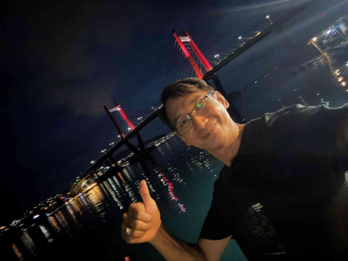 (Selfie pribadi) Foto menikmati tahun baru di kota ambon pada 2 Januari 2026.