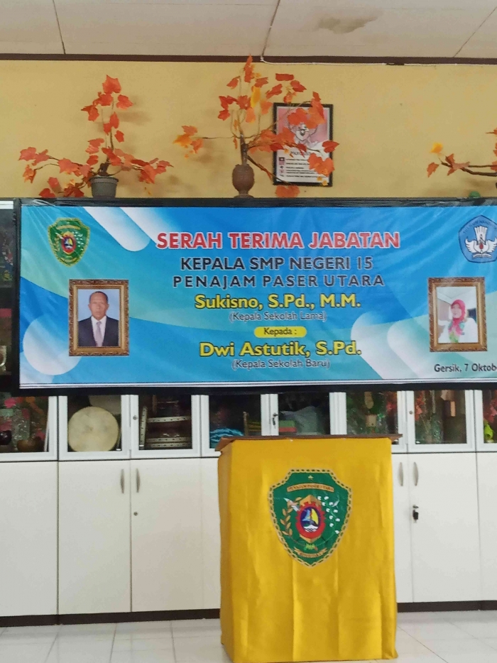 Spanduk sertijab (dokpri)