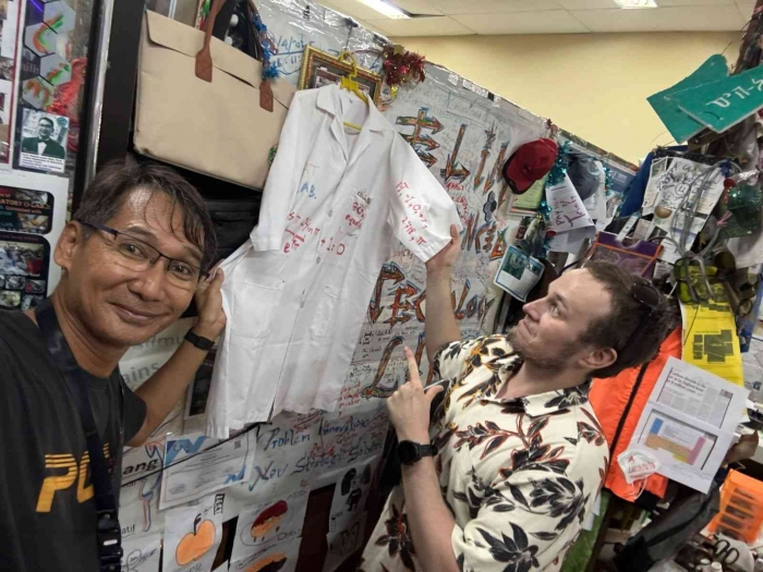 (EAT Lab document) The 1st time visiting of Russian young scientist at Pattimura university unique research lab of EAT, CAP, FST.