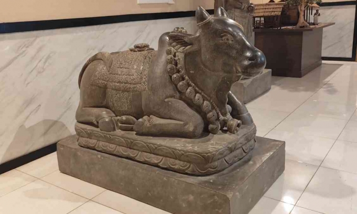 Replika arca Lembu Nandi (dokumen pribadi)