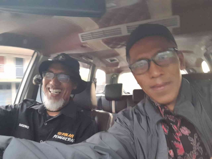 Berswafoto dalam perjalanan (dokpri)