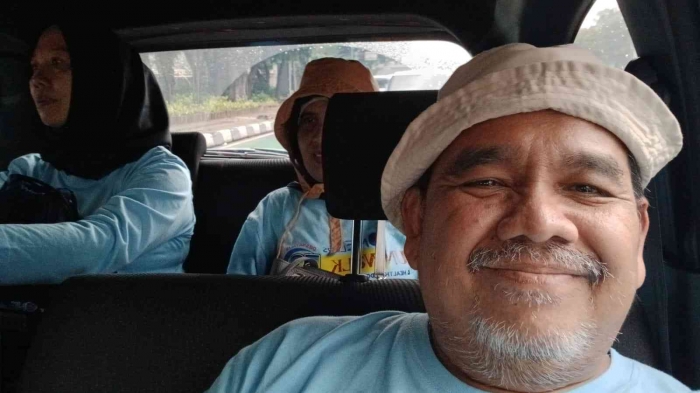 Naik gocar ke rumah pak Sukarman/dokpri