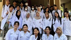 Mahasiswa Tekpang Kelas D Angkatan 2025 Setelah Praktikum (Sumber: Dokumentasi Pribadi)