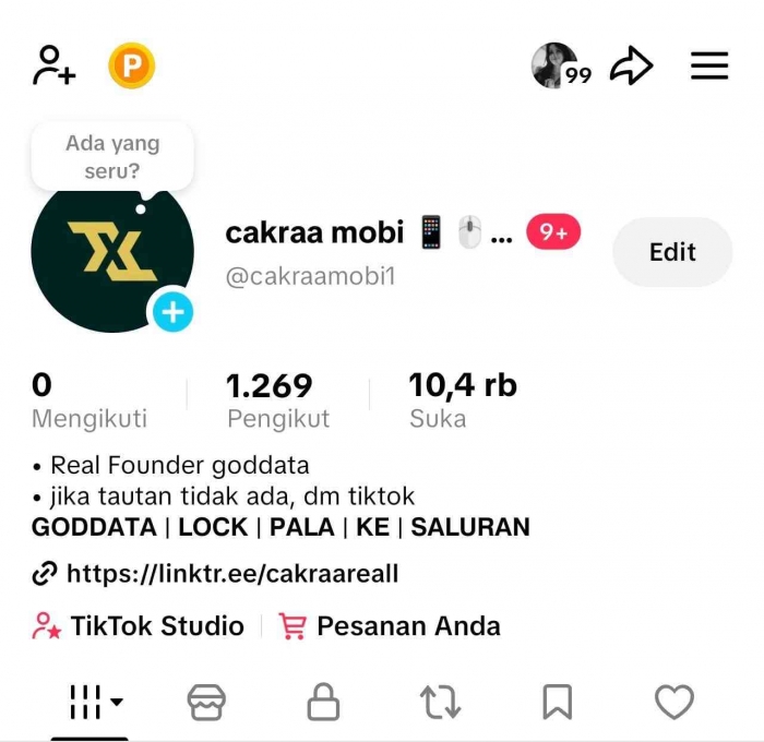 Tiktok Cakraa Mobi