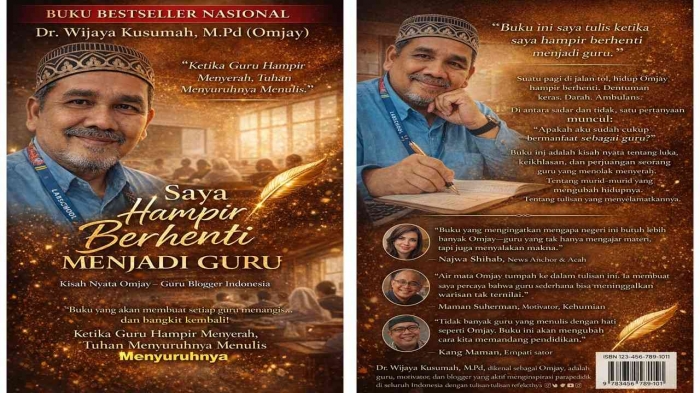 Buku terbaru Omjay/dokpri