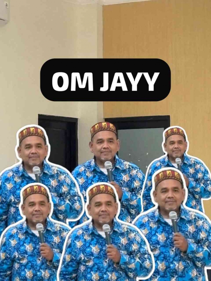 Omjay ketika menjadi narsum di SMKN 6 Jakarta