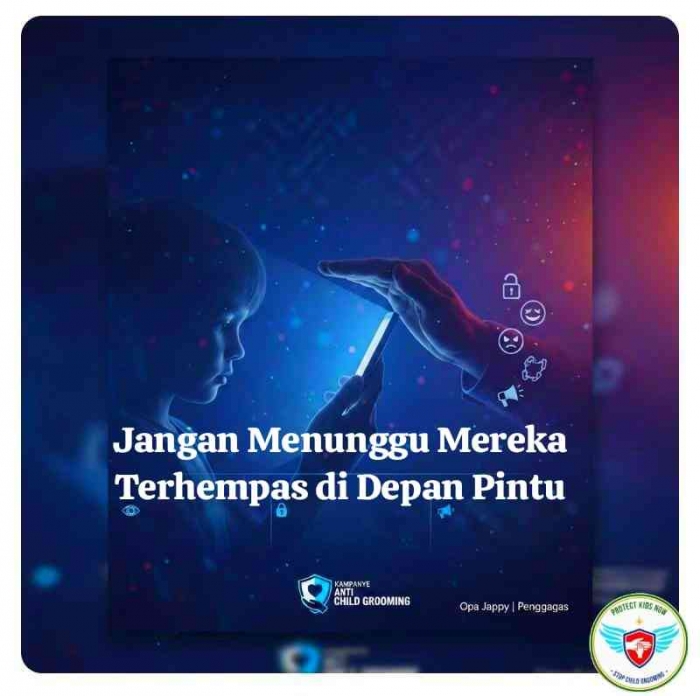 Kampanye Anti Predator Child Grooming | Opa Jappy