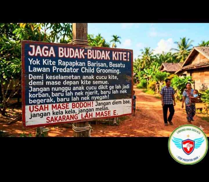 Kampanye Anti Predator Child Grooming | Opa Jappy