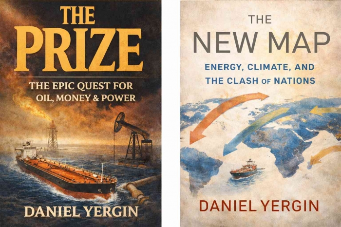 The Prize: The Epic Quest for Oil, Money and Power danThe New Map: Energy, Climate and the Clash of Nations/chatgpt