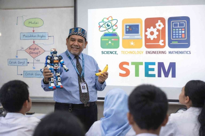 Omjay belajar setm/dokpri