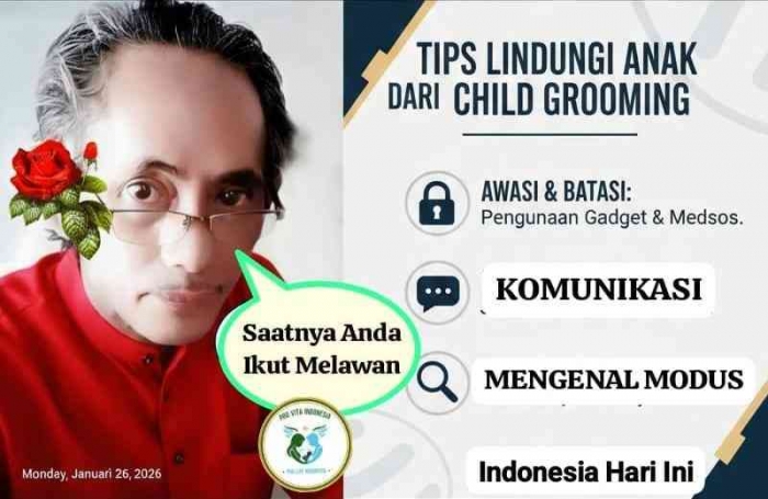 Kampanye Anti Predator Child Grooming | Opa Jappy