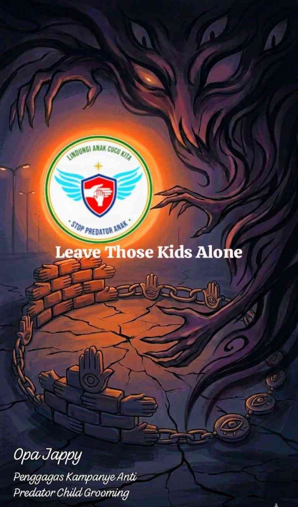 Kampanye Anti Predator Child Grooming | Opa Jappy
