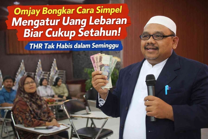 Omjay Bongkar Cara Simpel Mengatur Uang Lebaran Biar Cukup Setahun! /ChatGPT