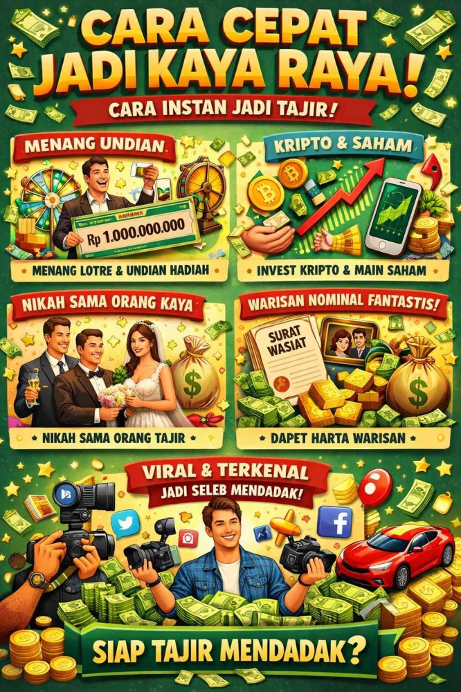 cara cepat jadi kaya raya/chatgpt