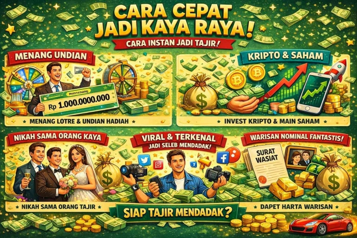 cara cepat jadi kaya raya/Chatgpt