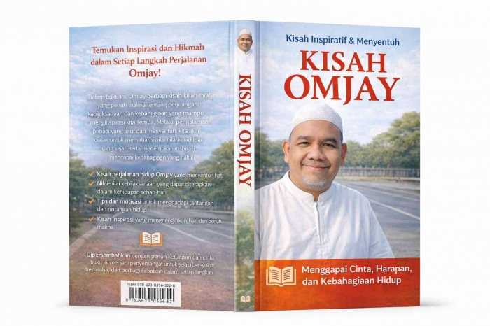 buku kisah Omjay yang dibagikan GRATIS/dokpri