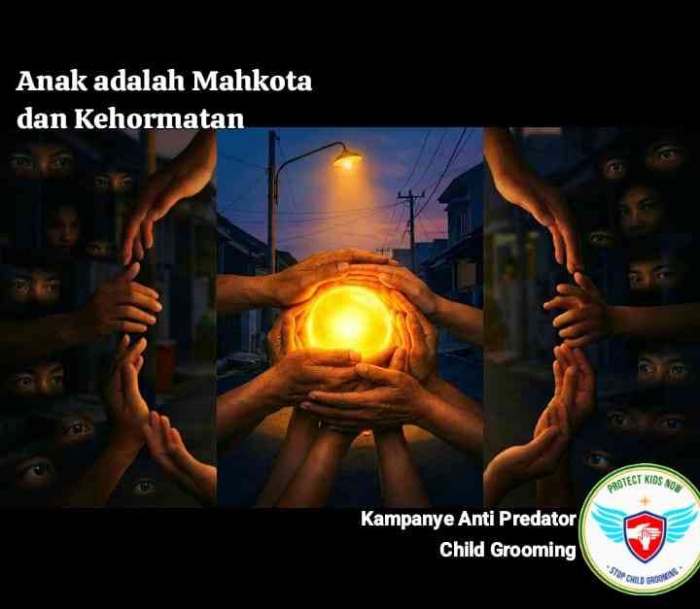 Kampanye Anti Predator Child Grooming | Opa Jappy