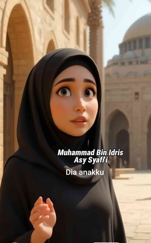 Ibunda Imam Syafi'i berkata, Muhammad bin Idris asy Syafi'i adalah anakku (Tangkapan layar YouTube: Ibu Imam Syafi'i menolak Kepulangan nya)