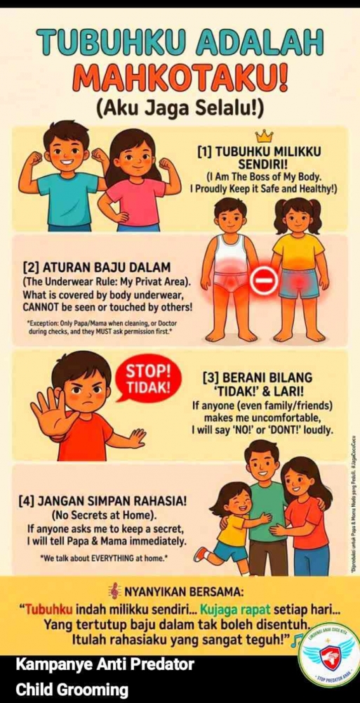 Kampanye Anti Predator Child Grooming | Opa Jappy