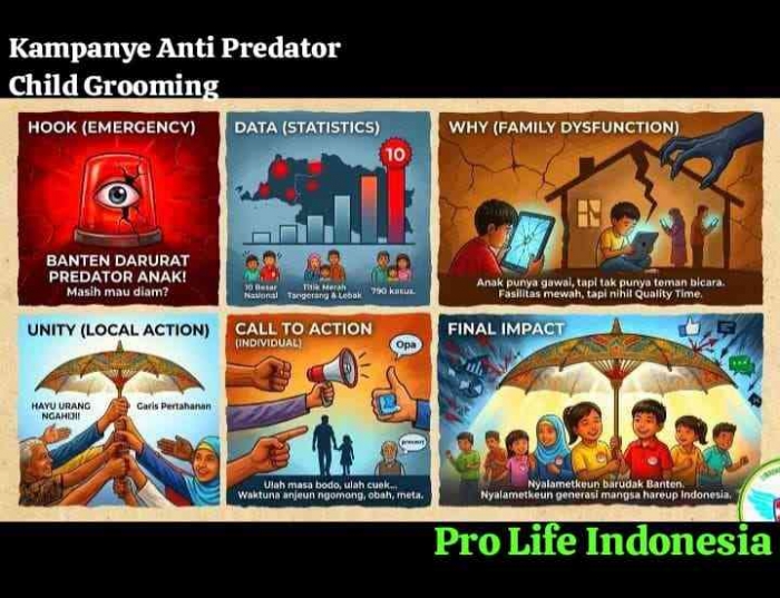Kampanye Anti Predator Child Grooming | Pro Life Indonesia