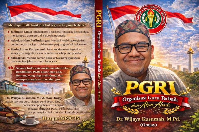 Buku pgri abadi karya omjay/dokpri