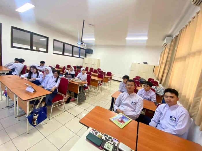 Suasana kelas SMP Labschool Jakarta/dokpri