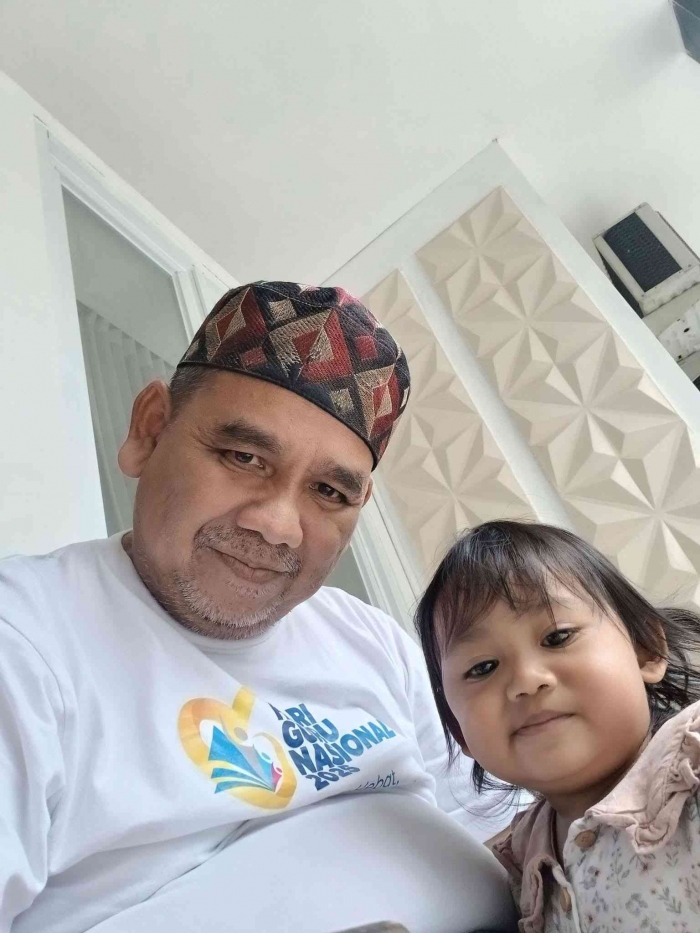 Omjay dan atisa cucunya/dokpri