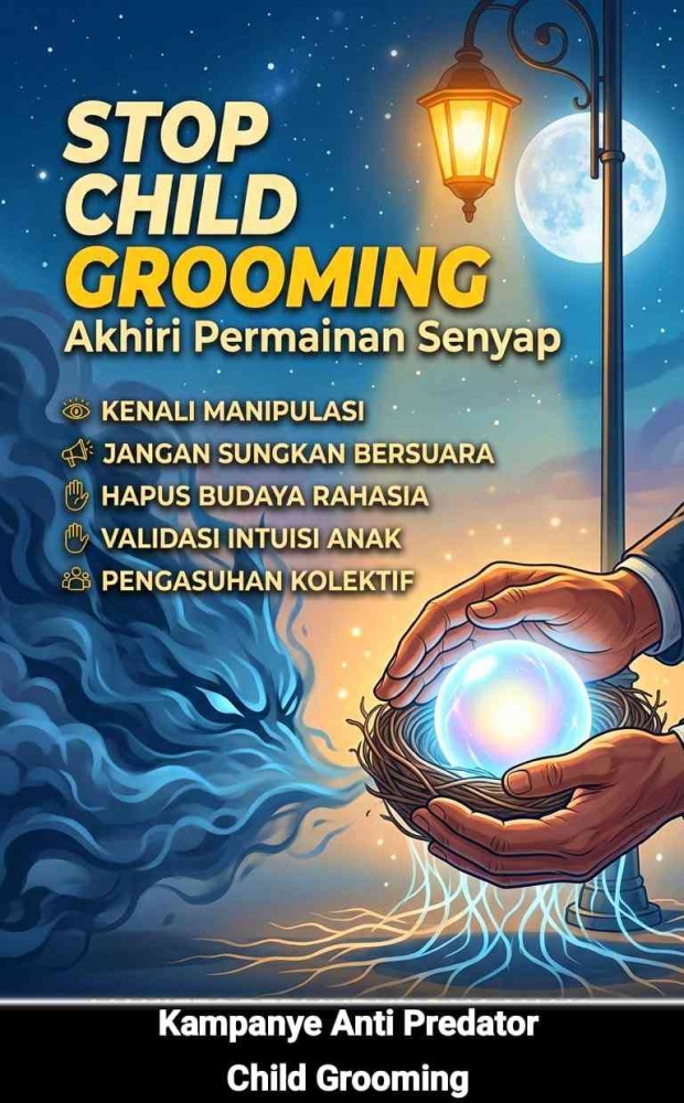 Kampanye Anti Predator Child Grooming | Opa Jappy