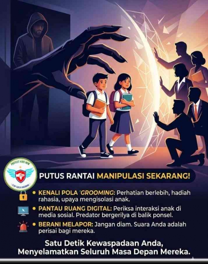 Kampanye Anti Predator Child Grooming | Opa Jappy