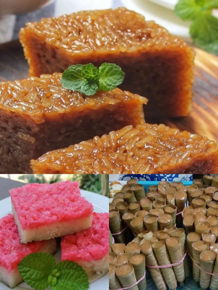 Wajik, sengkulun dan clorot (Dokumentasi pribadi: Isti Yogiswandani)