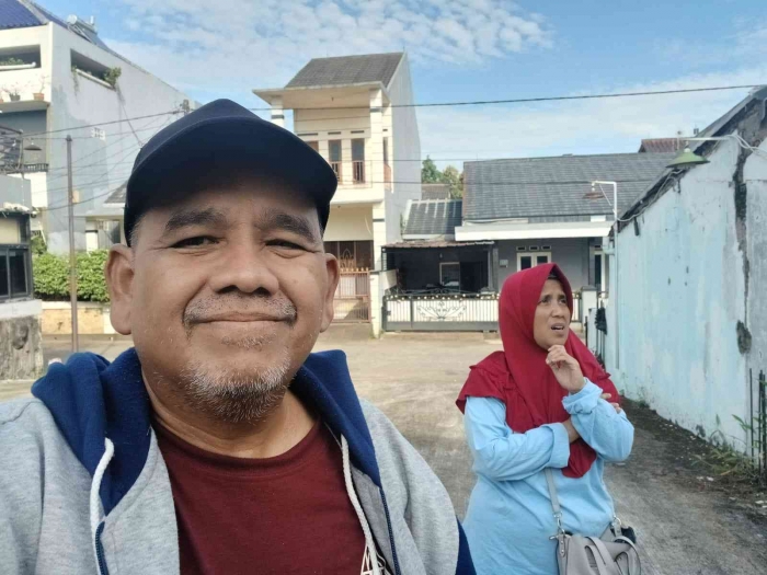 Omjay bersama Istri tercinta/dokpro