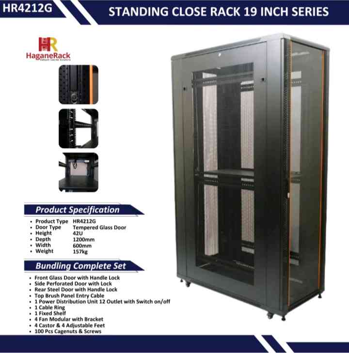 Dok O Rack Rack Server 42u Haganerack, Keunggulan di banding Merk lain Halaman 1 ...