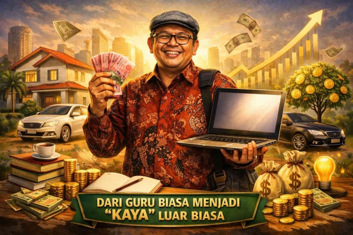 Omjay dari guru biasa menjadi kaya luar biasa/dokpri
