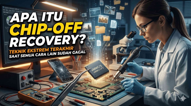 Chip Off Apa Itu Chip-Off recovery ? Teknik Ekstrem terakhir Saat Semua Cara ...