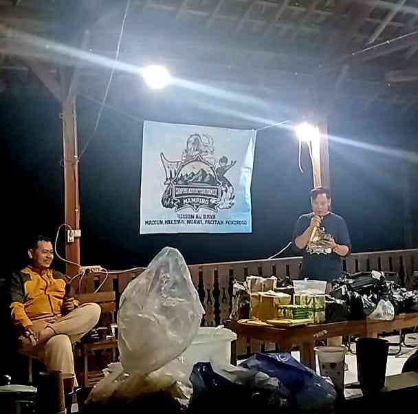 Pembacaan pemenang yang ter-..(Dokumentasi pribadi: Isti Yogiswandani)