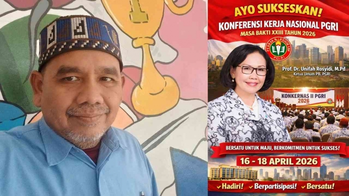 omjay dan konkernas PGRI/dokpri