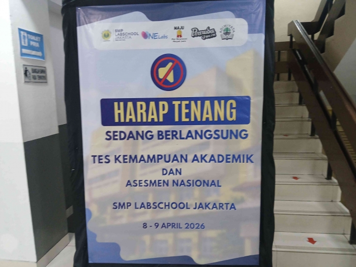 Harap Tenang sedang berlangsung TKA dan AN/dokpri