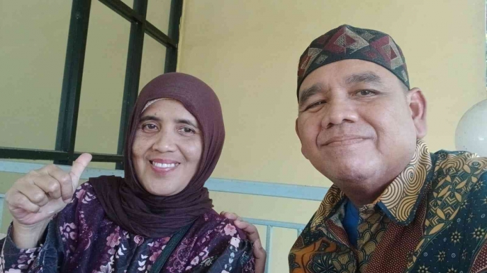 Omjay dan istri Hari ini/dokpri