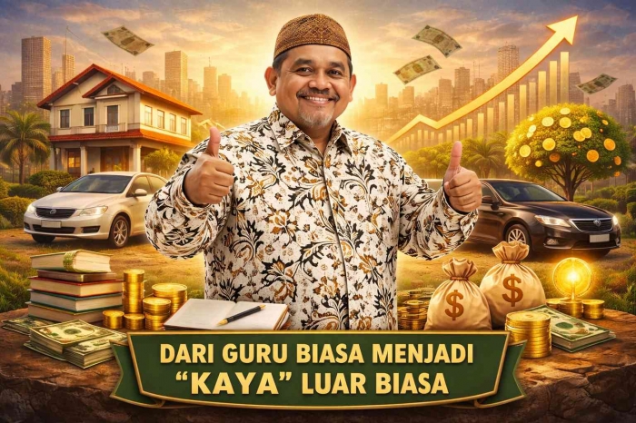 Ilustrasi Omjay guru blogger Indonesia/chatgpt