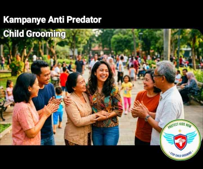 Kampanye Anti Predator Child Grooming | Opa Jappy