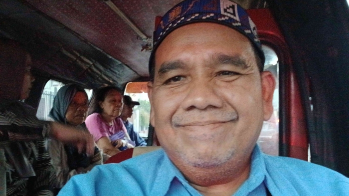 Omjay naik angkot K20 dari pondok kopi ke sumber arta kalimalang/dokpri