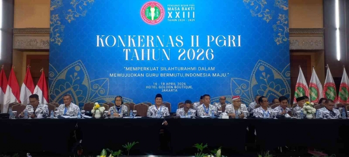 Pembukaan acara konkernas II PGRI/dokpri