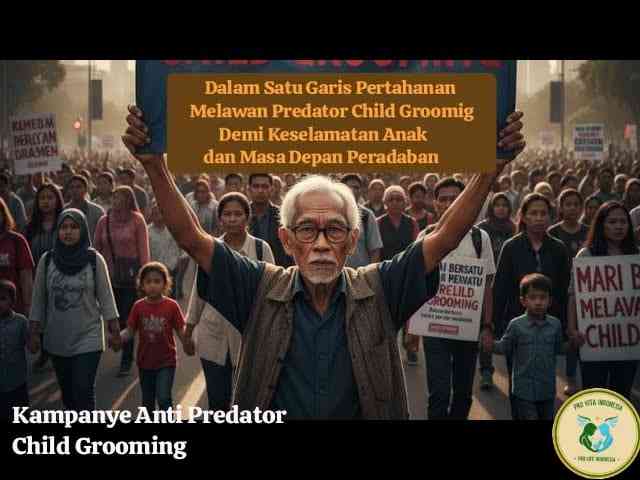 Kampanye Anti Predator Child Grooming | Opa Jappy