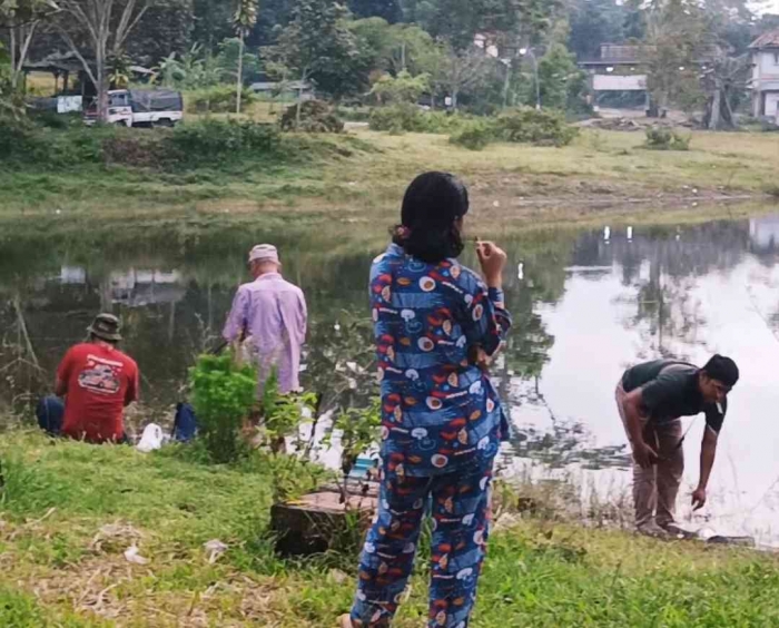 Rahasia Keasyikan Memancing di Bendung Karang Kendal(Dokumentasi pribadi: Isti Yogiswandani)