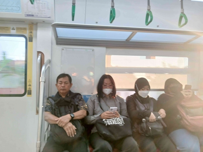 Penumpamg yg dapat duduk/dokpri