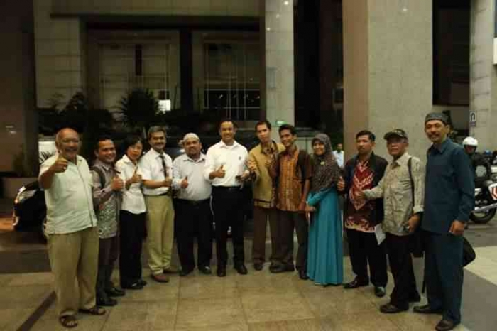 Foto nersama m3ndikbid Anies Baswedan/dokpri