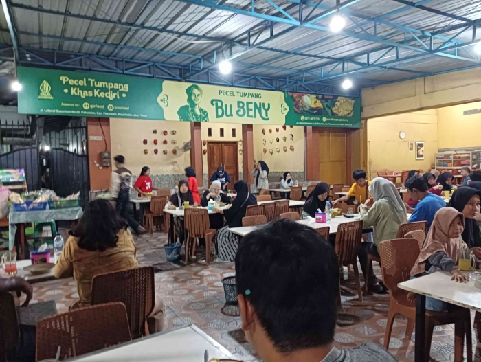 Pecel Tumpang Khas Kediri Bu Beny(Dokumentasi pribadi: Isti Yogiswandani)