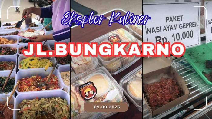 Foto Kuliner Jalan Bung Karno ( Sumber : Koleksi Pribadi )