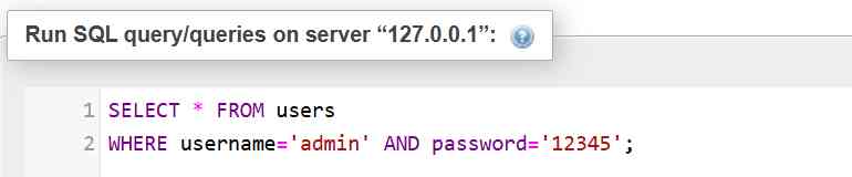 Login Query Handler Membongkar SQL Injection: Eksperimen pada Sistem Login Sederhana Dan ...