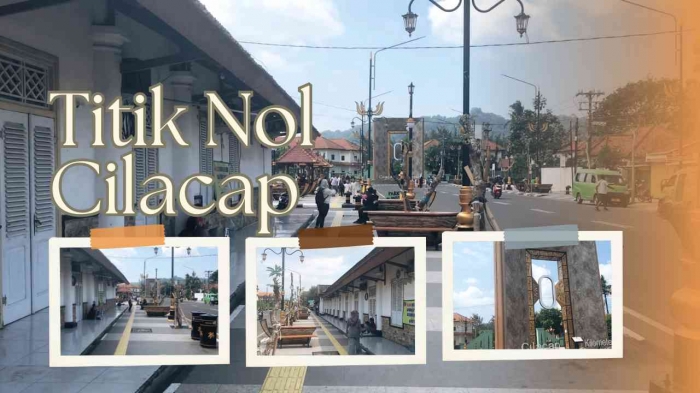 Foto Pojok Titik Nol Kota Cilacap (Sumber koleksi Pribadi )